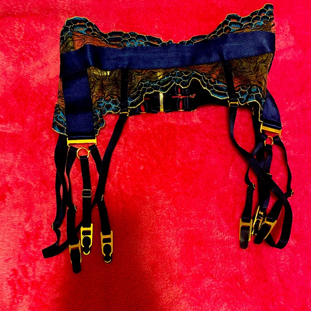 Bordelle Suspender and O Rings. Sold Out, 24 K